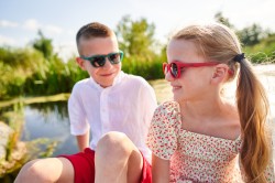 Dominique vert foncé / vert clair, taille 45