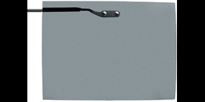 Shoptic Clips «Flip up» gris – rabattable, particulièrement fins gun taille L