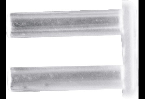 Rondelles plastiques pour lunettes percées, 0,80 mm