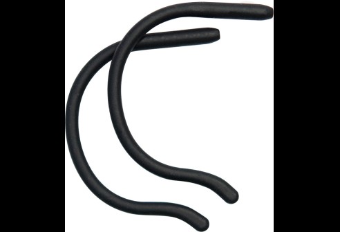 Embouts, enfants: longueur 80 mm, noir