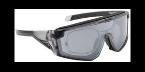Lunettes de sport Leader Gait Gris foncé avec verres miroir argentée