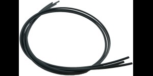 Gaines rétractables, noir