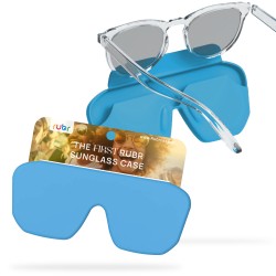 Rubrcase silicone céleste bleu par 10 pièces