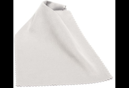 Chiffons en microfibres - 12 x 16 - Gris clair - Qualité optisoft easy Standard