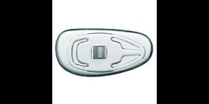 Plaquettes silicones classique système Vis 17 mm