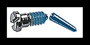 Vis à fente, filetage 1,6 mm