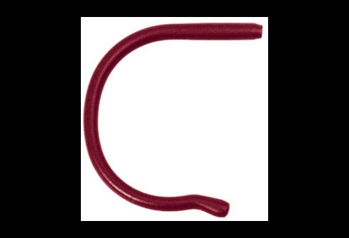 Embouts, adultes: longueur 95 mm, bordeaux