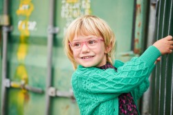 Noah rouge transparent/framboise, taille 41