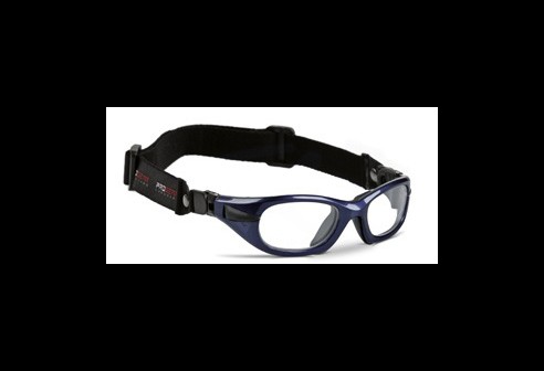 Progear Lunettes de sport - S - Metallic Blue - avec bandeau