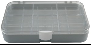 Boîte pour rangement avec 2 plateaus