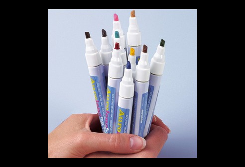 Crayons déco pour le verre, gris