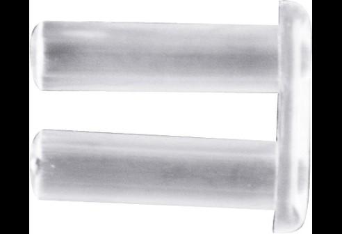 Rondelles plastiques pour lunettes percées, 1,00 mm