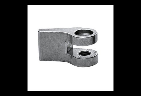 Charnières à braser, partie fixée sur la monture côte gauche, yeux doubles, ouverture 1,05 mm