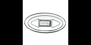 Plaquettes silicones, type fin, symetrique, système Click 13,0 mm