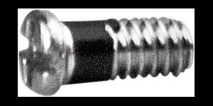 Vis cruciforme/à fente, filetage 1,4 mm