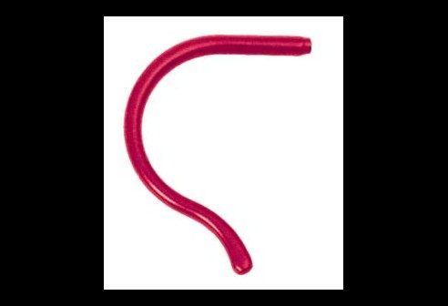 Embouts de sport en silicone, enfants: longueur 75 mm, rouge