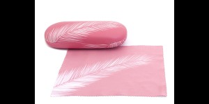 Etui Feather Rose de Microfibre par 5 pièces