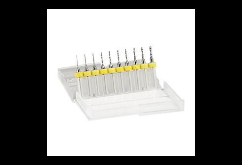 Assortiment de forets en alliage dur pour les verres en plastique