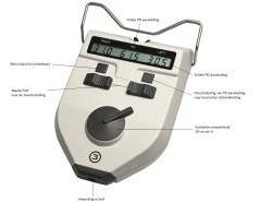 Pupillomètre livré sans batterie