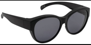 Lunettes superposables modèle Bern M brillant noir

