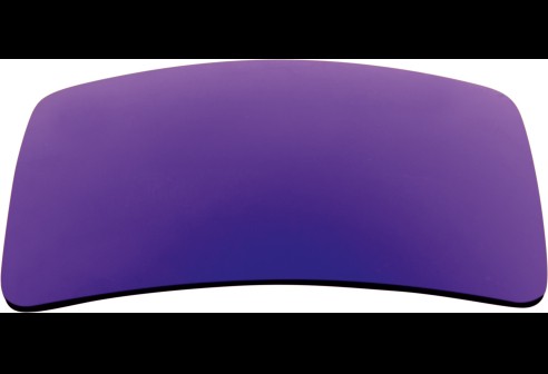 Verres plan en triacetate, lilas miroité avec polarisé, 2 pièces