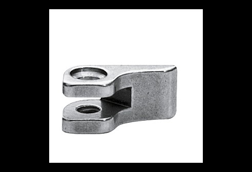 Charnières à braser, partie fixée sur la monture côte droit, yeux double, ouverture 1,0 mm