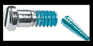 Vis à fente, filetage 1,5 mm