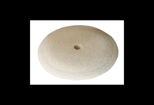 Disque de feutre de forme conique, en feutre mou