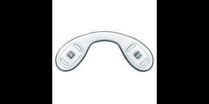 Nez-selles silicone, système Vis, mi-dures 12,0 mm x 23,3 mm