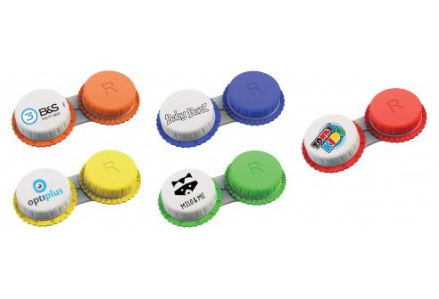 I-Case pour lentilles de contact, (336 pièces) avec logo imprimer