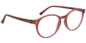 Kim transparent Bois rouge, taille 44