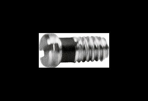 Vis à fente avec sécurité noire, filetage: 1,40 mm