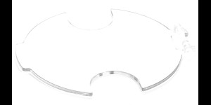 Couvercle de rechange transparent pour 2866