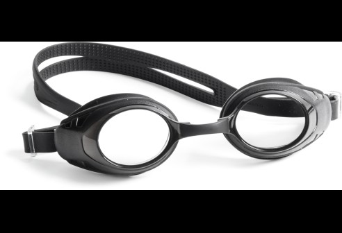 Lunettes de natation – pour verres correcteurs à monter, XL noir