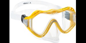 Masque de plongée pour enfants Leader jaune