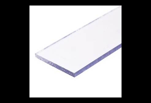 Matériau plastique, transparent