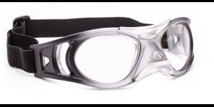 Lunnettes de sport Bounce couleur mat noir - transparent