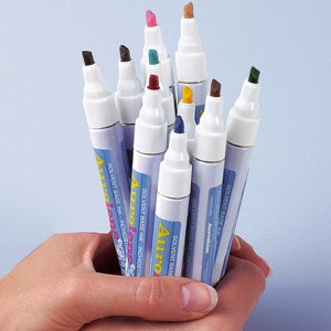 Crayons déco pour le verre