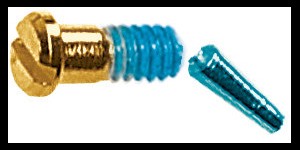 Vis à fente, filetage 1,3 mm