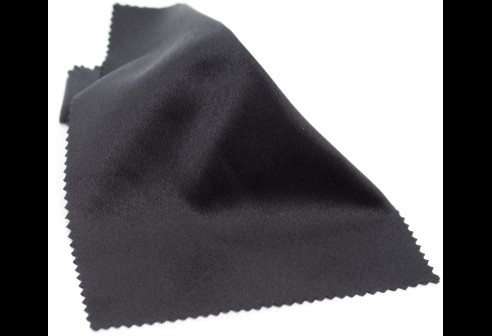 Chiffons en microfibres - 15 x 18 - Noir - Qualité optisoft easy Standard