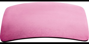 Verres plan en triacetate, rose cerise miroité avec polarisé, 2 pièces