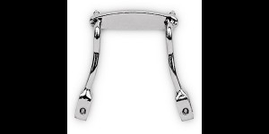 Pont nasal avec supports pour système de clic en plastique, 2 pièces