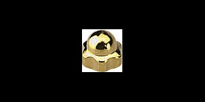 Écrous borgnes, forme étoile, filetage: 1,40 mm; Ø 2,40 mm