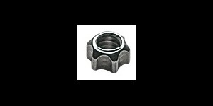 Écrous étoile, filetage: 1,50 mm; Ø 2,50 mm