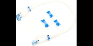 Kit de construction de lunettes de natation Voir bleu