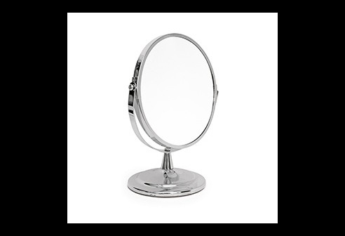 Miroir cosmétique sur pied 1 fois et 2 fois