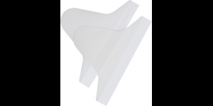 Couvercle latéral en silicone couleur universelle transparente