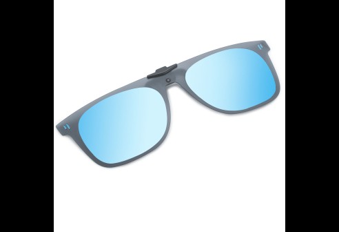 Cintre polarisation pliable bleu miroir (85-90%)