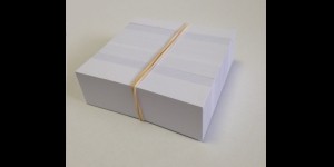 Etiquettes pour les commandes ultérieures, papier