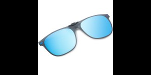 Cintre polarisation pliable bleu miroir (85-90%)